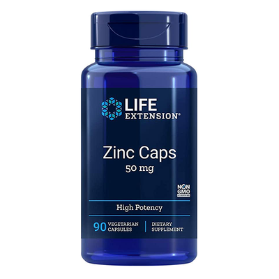 50 mg Zinc 90 Capsules from Life Extension