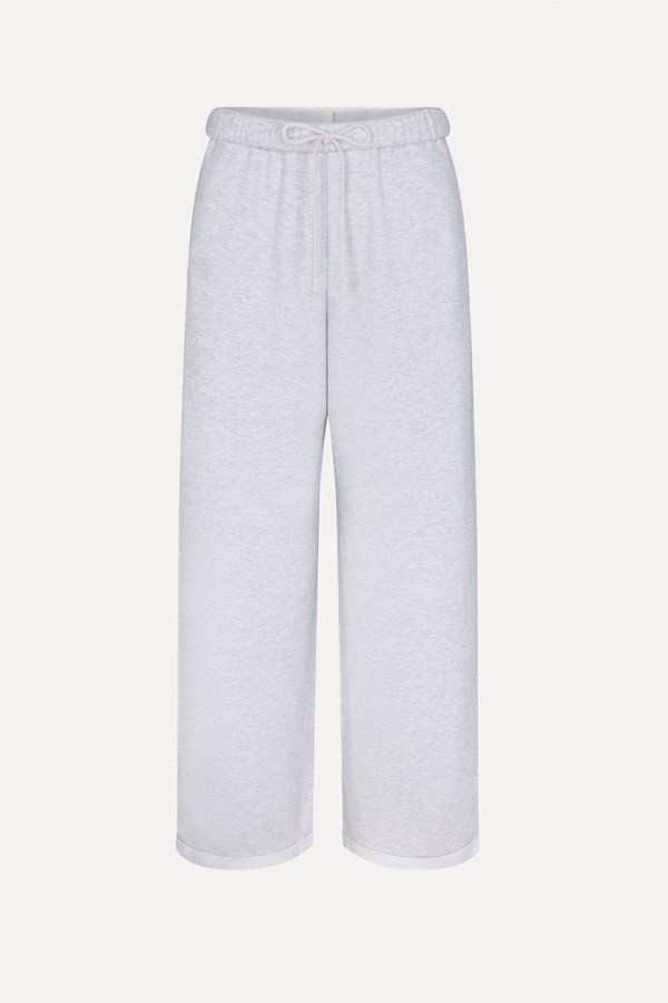 Cotton Fleece Classic Straight Leg Pants from SKIMS