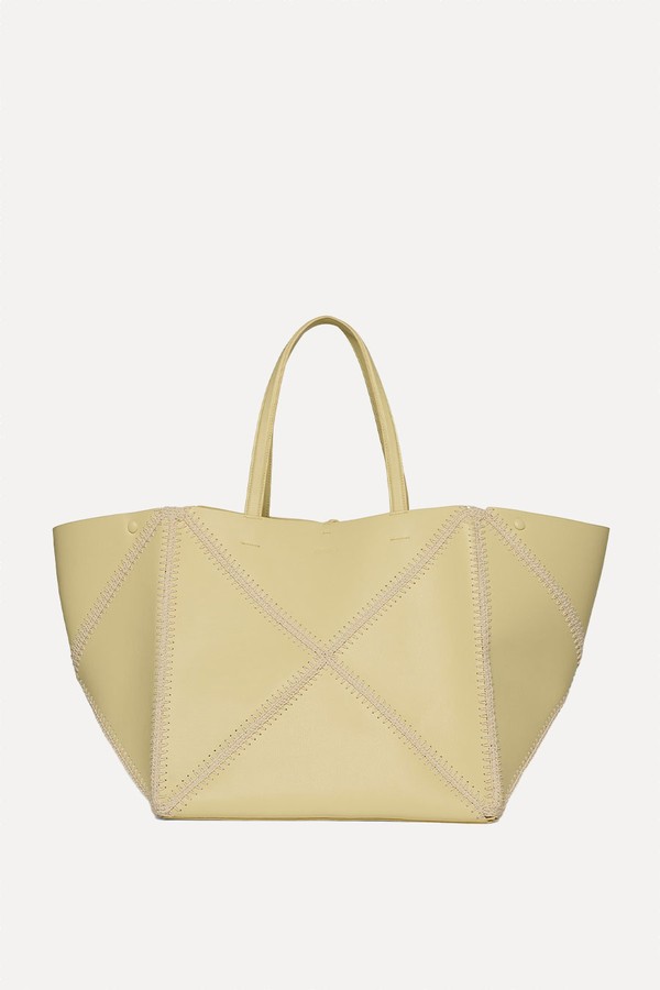 Origami Tote Alt-Nappa Crochet Tote