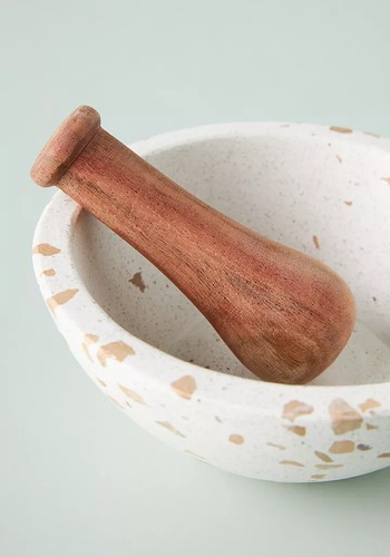 Terrazzo Mortar and Pestle Set