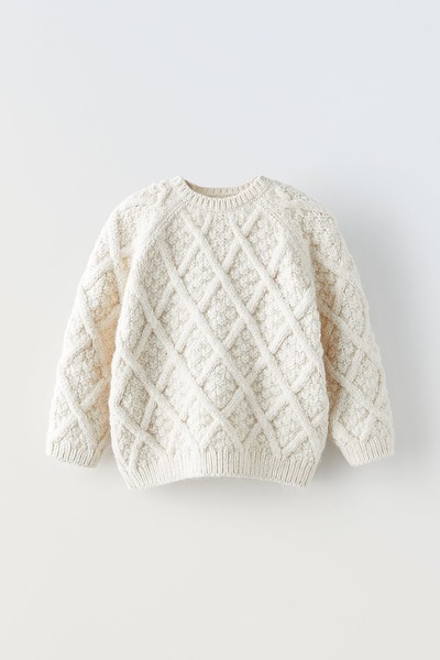 Cable-Knit Sweater from Zara