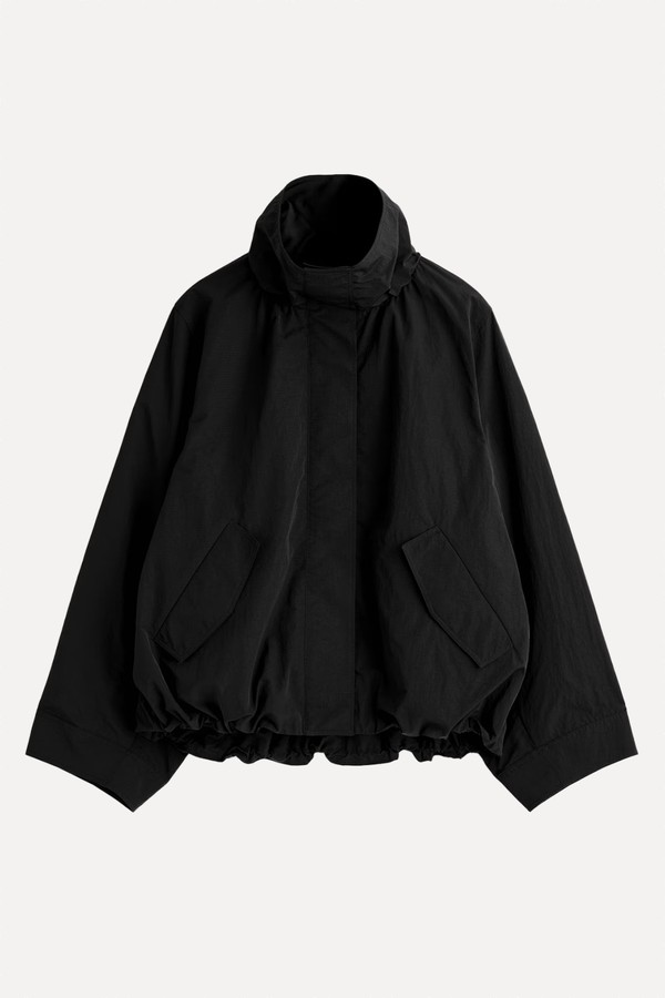 Nylon Funnel-Neck Jacket from COS