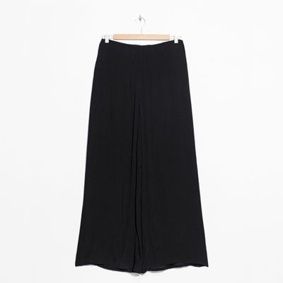 Wide Crepe Trousers from & Other Stories