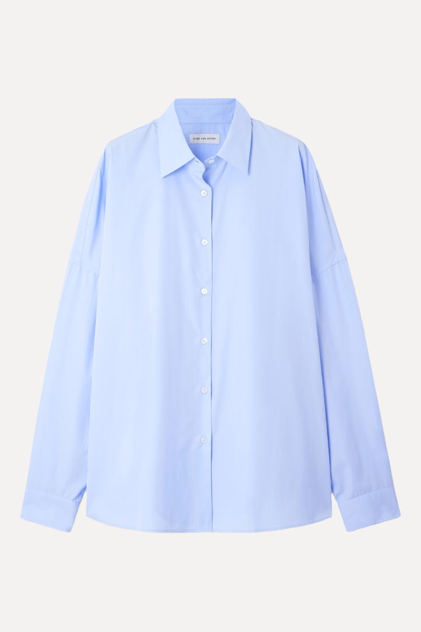 Cotton-Poplin Shirt from DRIES VAN NOTEN