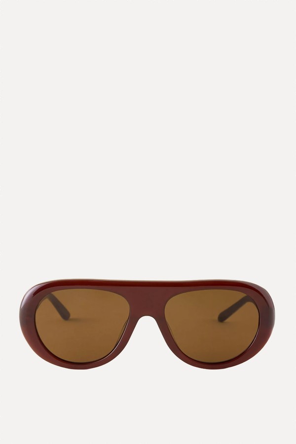 Bubble Aviator Sunglasses from Anthropologie