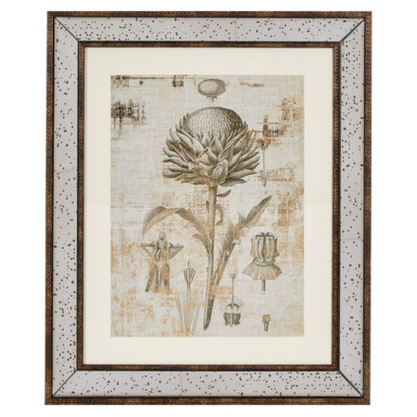 Gold Foil Botanical Study