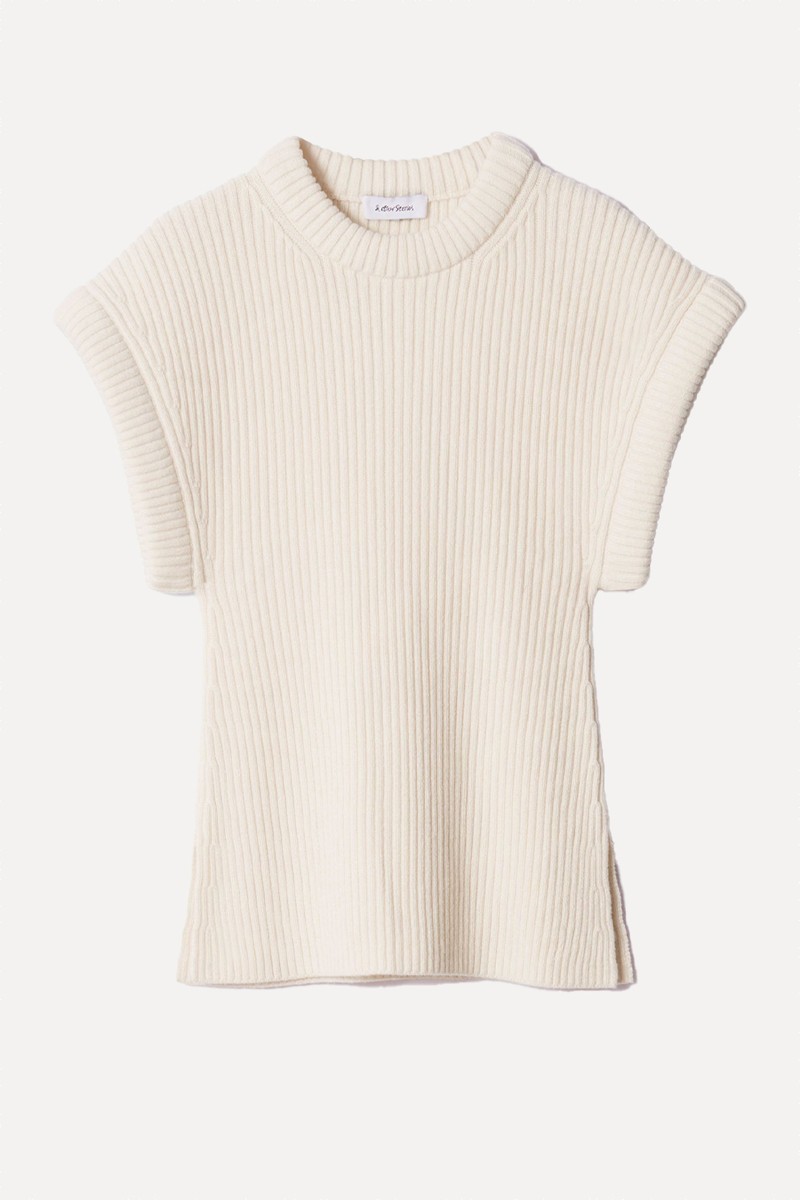 Rib Knit Vest