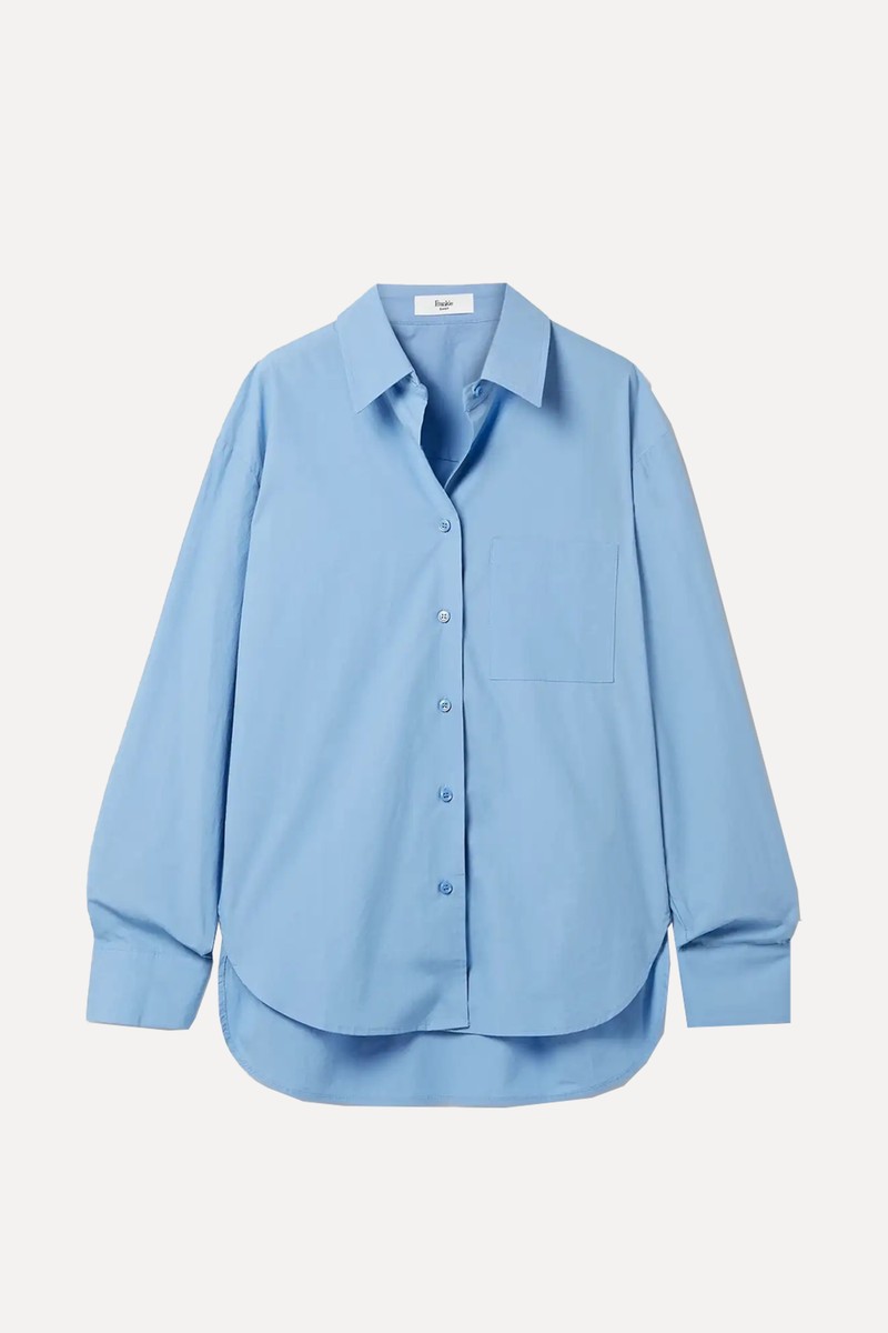 Lui Organic Cotton-Poplin Shirt from The Frankie Shop