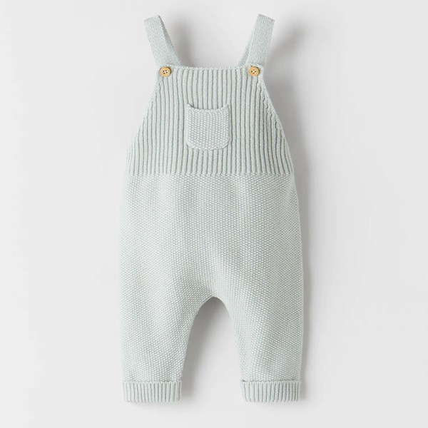 Rice Stitch Knit Jumpsuit