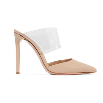 Virtua Leather Mules from Gianvito Rossi