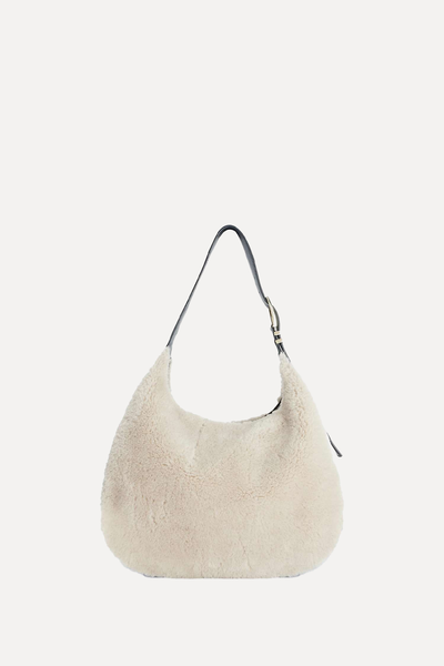 Faux Fur Shoulder Bag from Mint Velvet