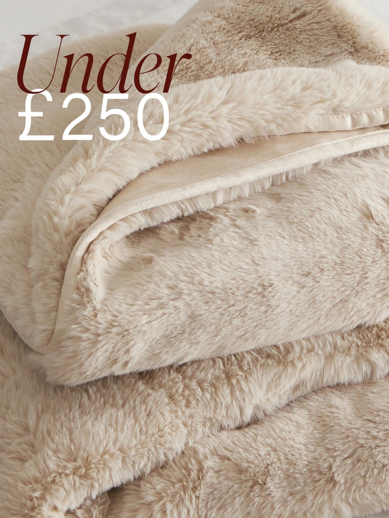 Super Soft Faux Fur Heated Blanket