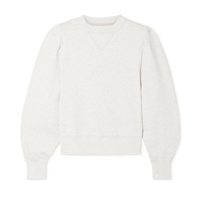 Cotton Blend Jersey Sweatshirt from Isabel Marant