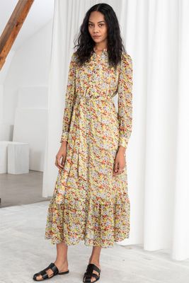 Floral Ruffled Maxi Dress from & Other Stories