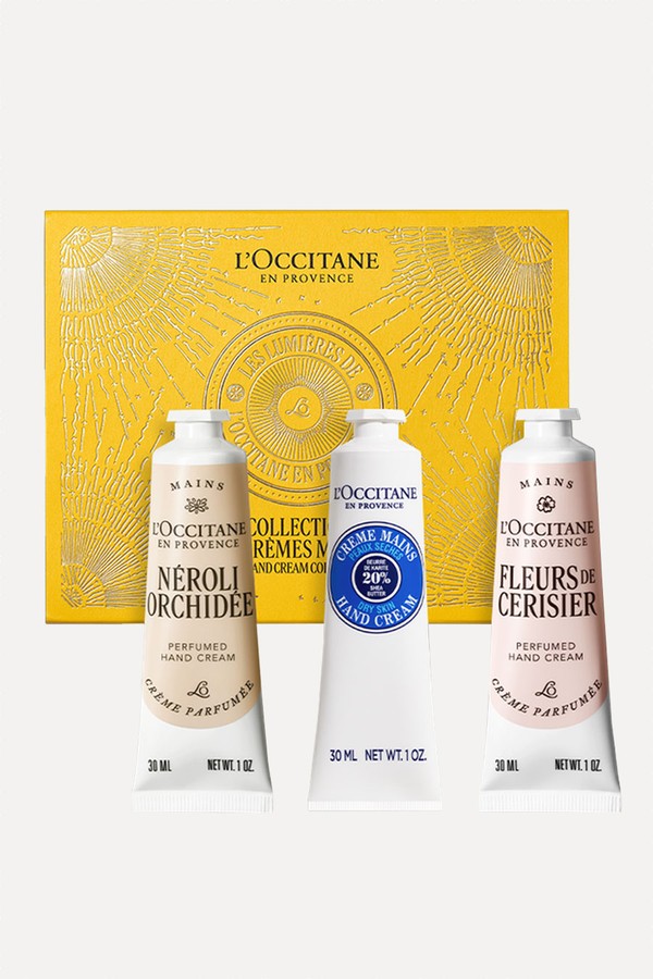 Floral Hand Cream Trio from L'Occitane