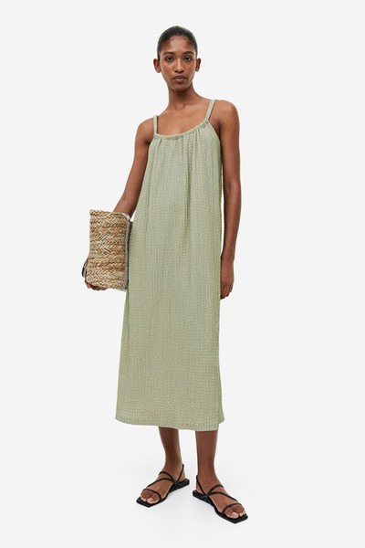 Textured Jersey Dress  from H&M