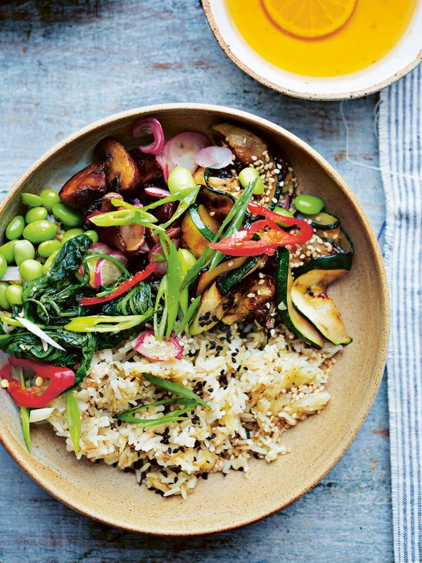 Korean-Style Bibimbap Bowls