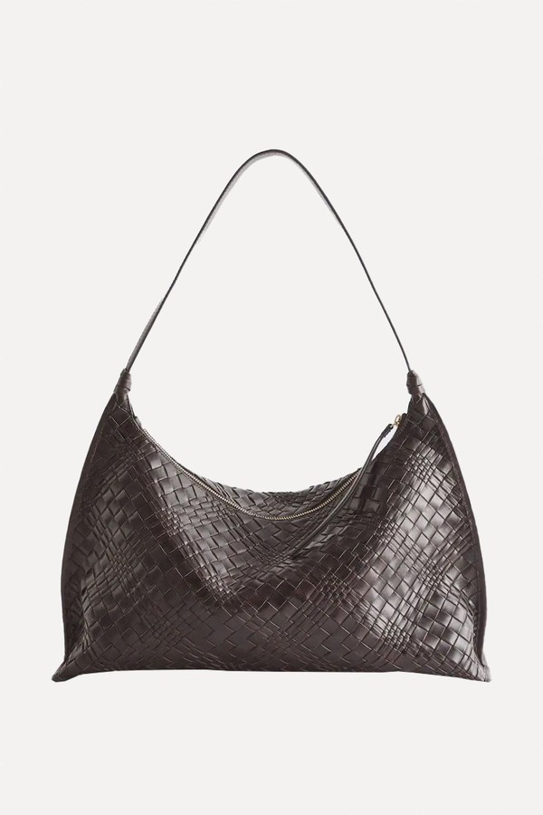 x from Interwoven Leather Tote Bag, £199 | & Other Stories