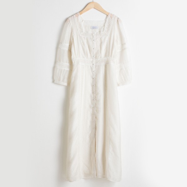 Lace Midi Dress from & Other Stories