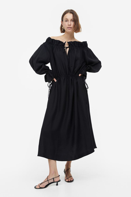 Long Off The Shoulder Dress from H&M