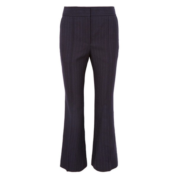 Ridge Pinstriped Wool Flared Pants from Joseph