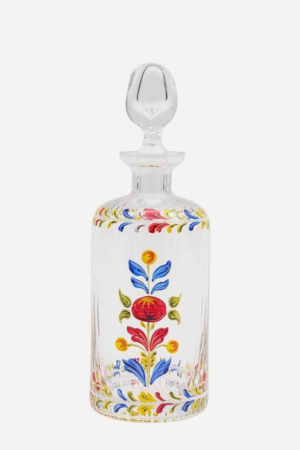 Murano Multicolour Hand-Painted Oil Bottle from Cabana