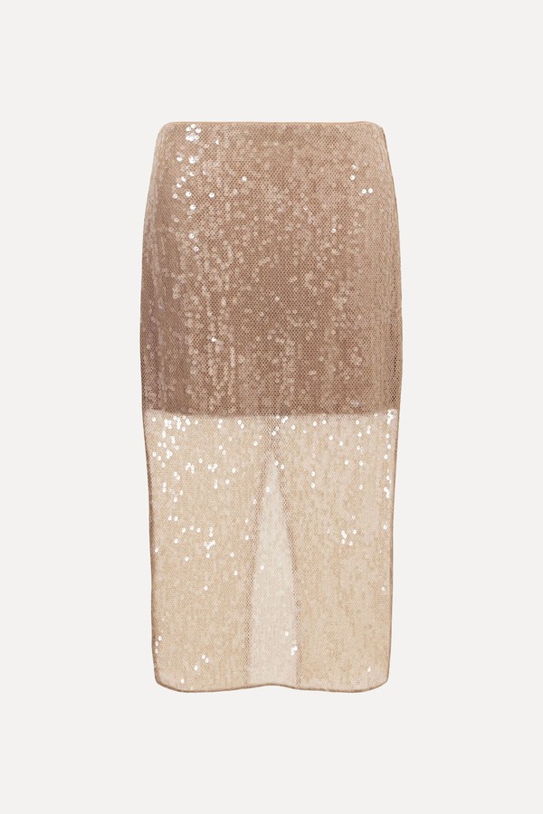 Allora Sequined Midi Skirt from Veronica Beard