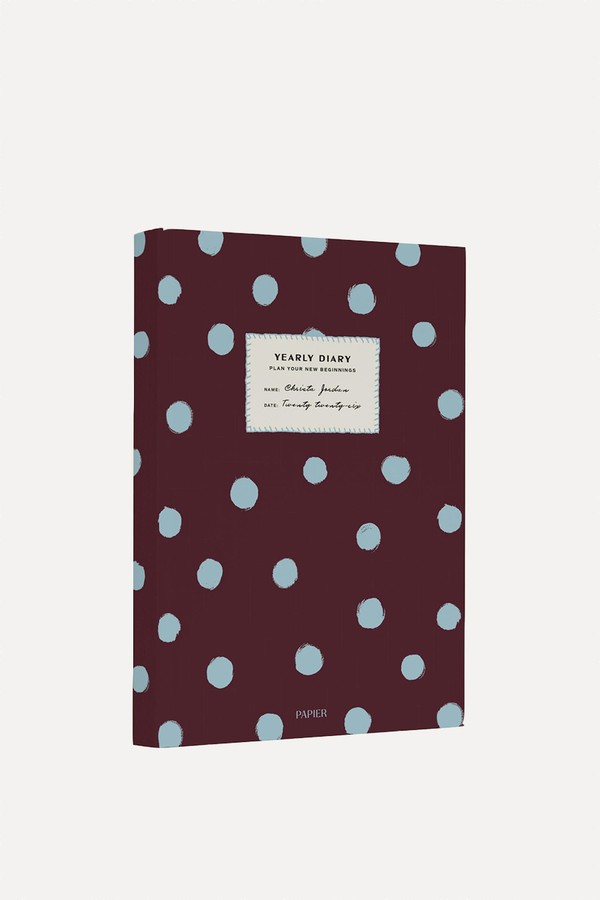 Dotted & Spotted Hardback 2026 Weekly Diary from Papier