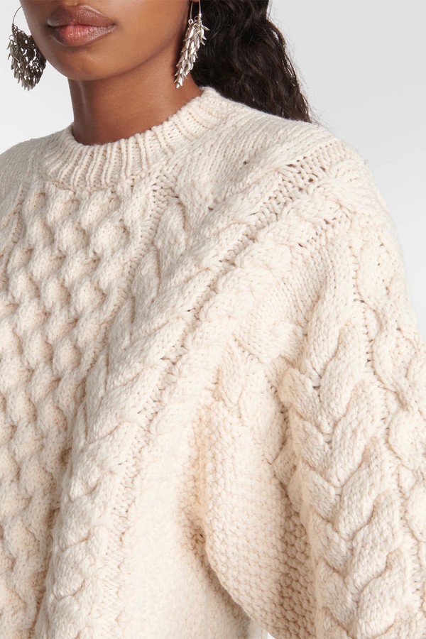 Jake Cable-Knit Sweater from Marant Etoile