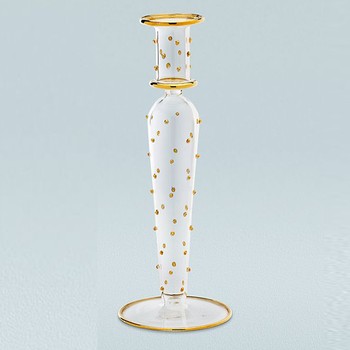 Twinkle Sequinned Taper Candle Holder from Anthropologie