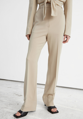 High Waist Press Crease Trousers from & Other Stories