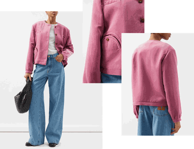 Gliss Cotton-Blend Bolero Jacket, £1,210| Blazé Milano 