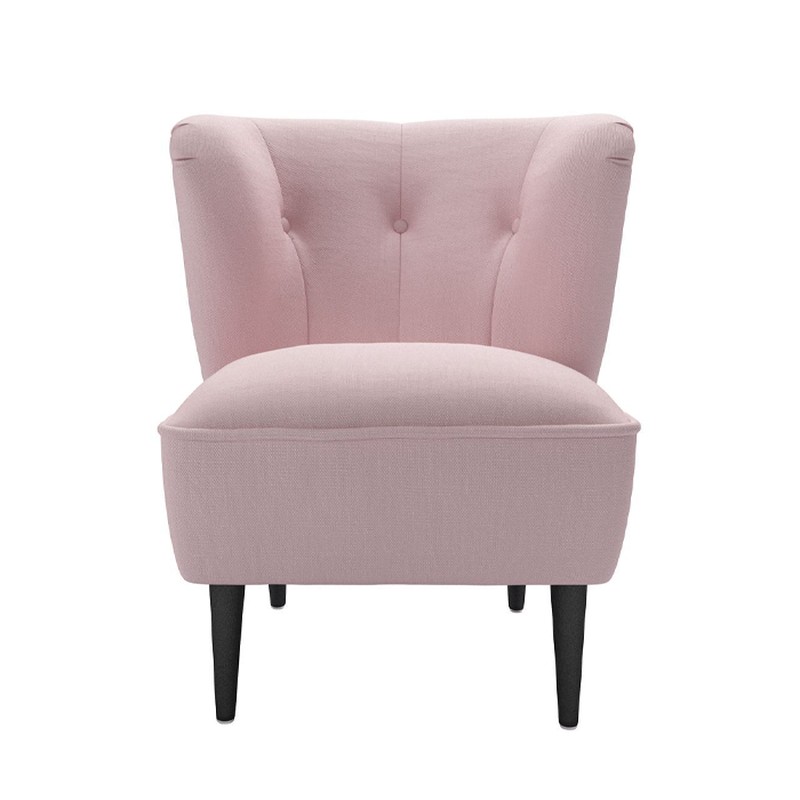 Betty Armchair In Powder Pink