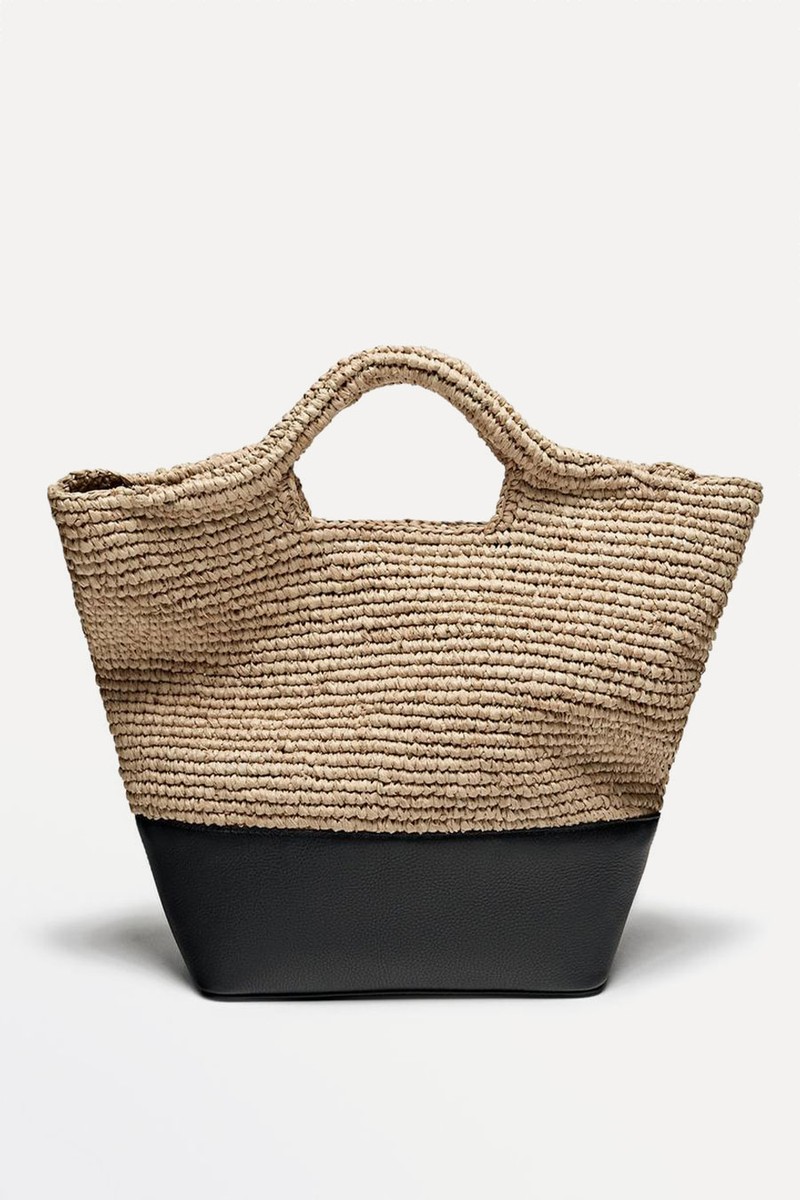 Raffia Bag from Massimo Dutti