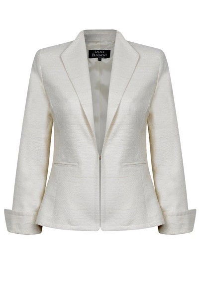 Latte Raw Silk Jacket