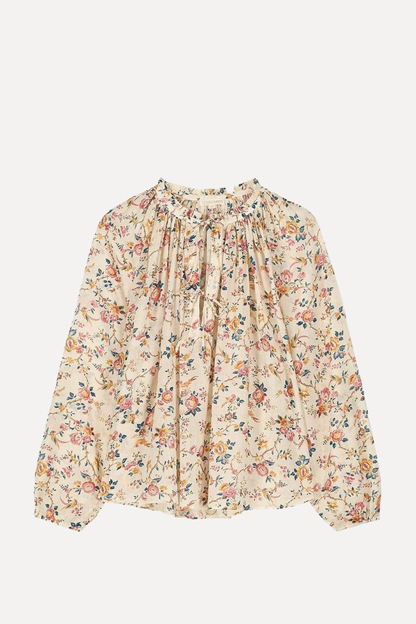 Nicoliana Printed Blouse from Louise Mischa