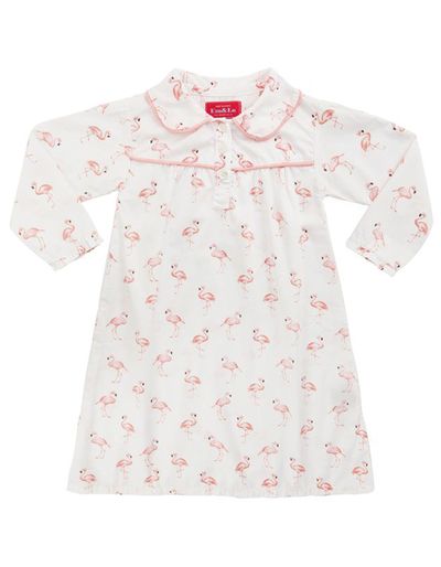 Flamingo Long Sleeve Nightie from Em & Lu