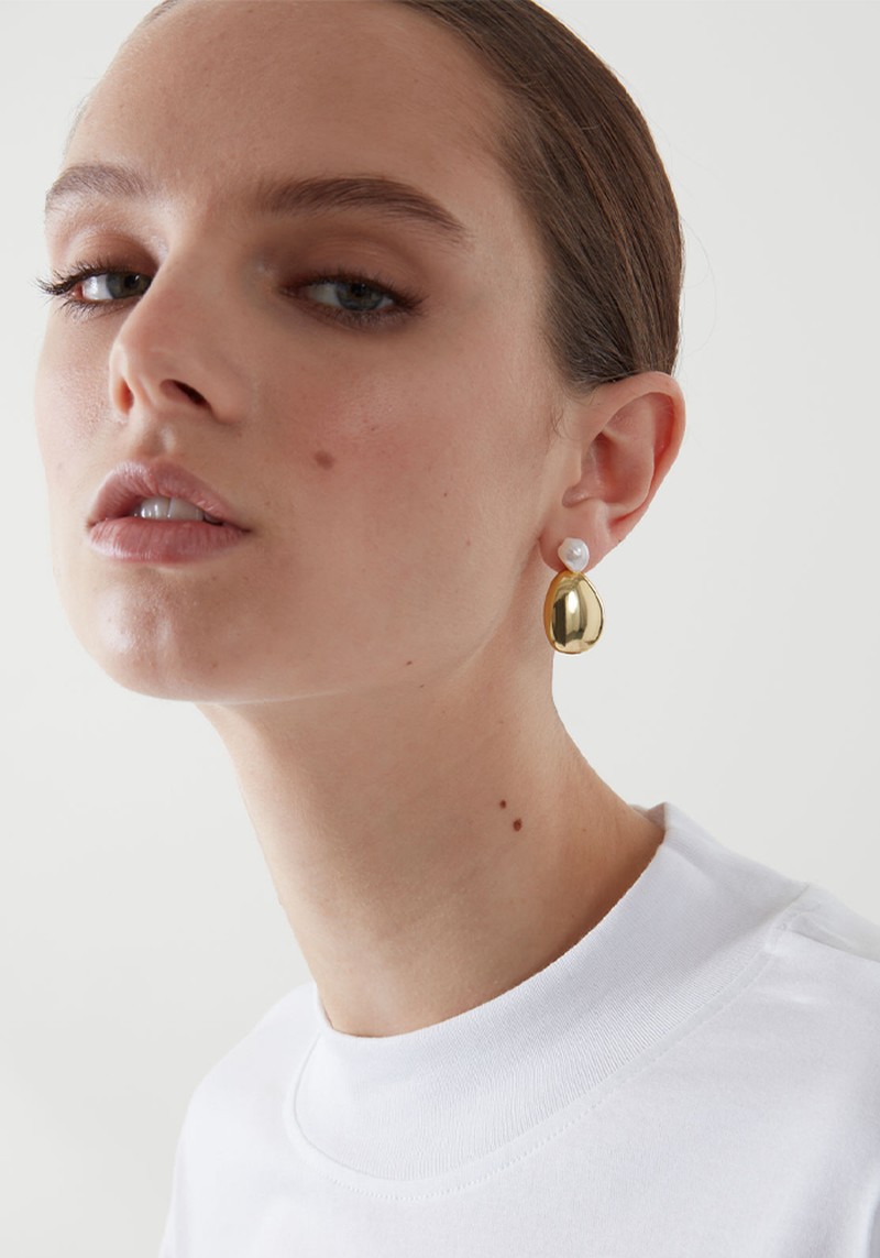 Pearl Stud Earrings from COS