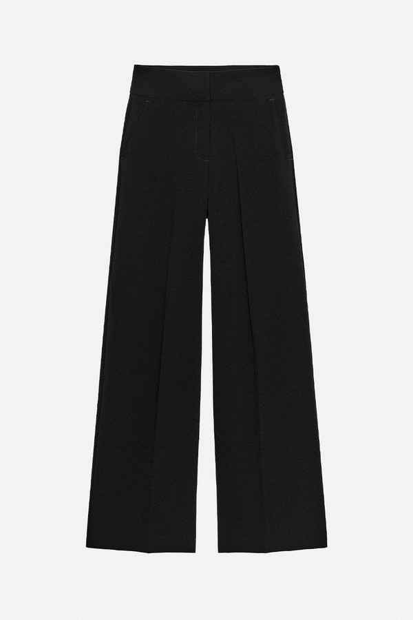 High-Waist Wide-Leg Trousers from Zara