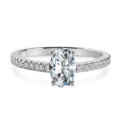 Cordelia Ring 18k White Gold