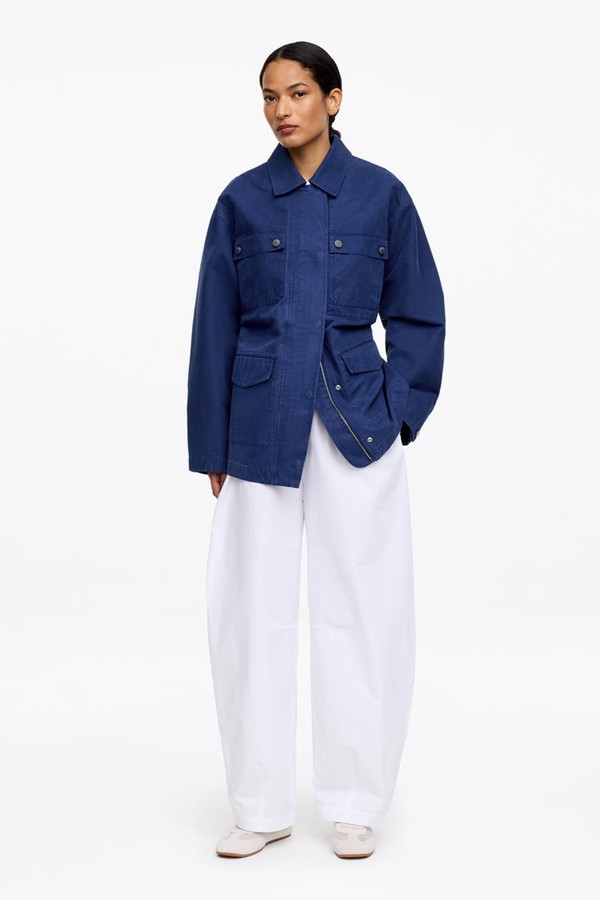 Knot-Button Overshirt from Arket