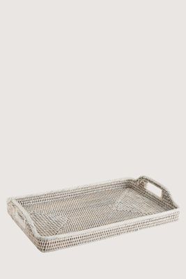 Rattan Serving Trays from Rebecca Udall