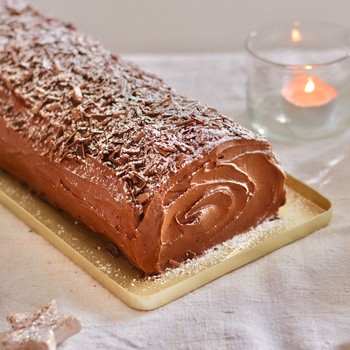 Vegan Yule Log