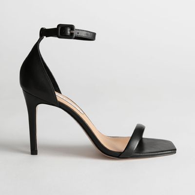 Square Toe Stiletto Sandals from & Other Stories