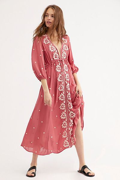 Embroidered Fable Dress from Free People