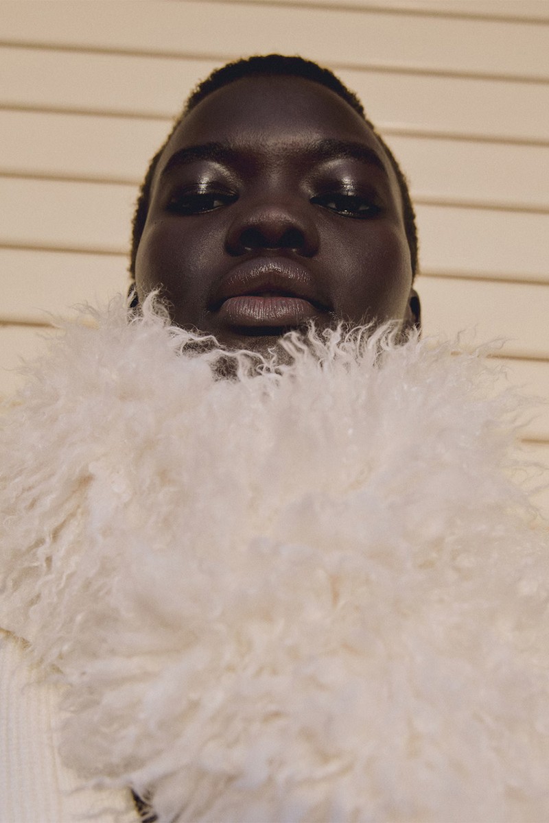 Fur Effect Scarf from Mango