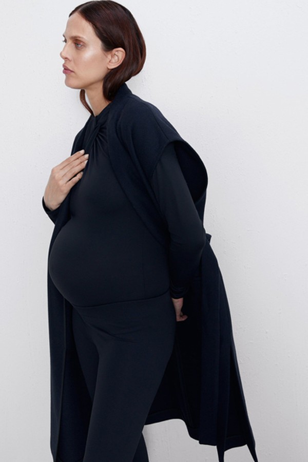 Draped Bodysuit