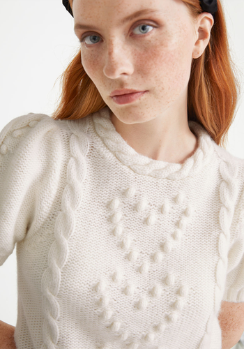 Merino Cable Knit Sweater