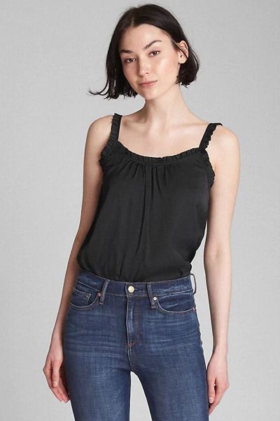 Ruffle Trim Cami