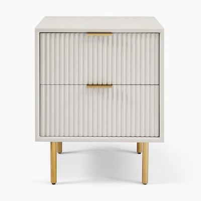 Quinn Lacquer Bedside Table from West Elm